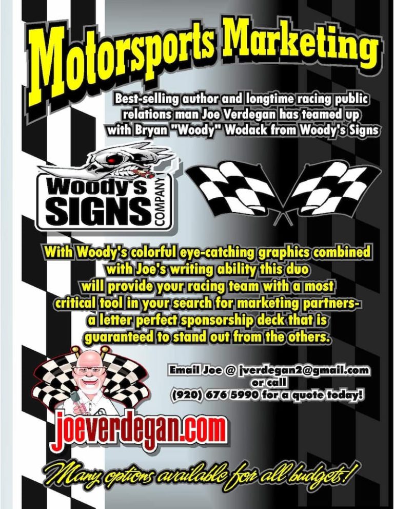 Motorsports Marketing Joe Verdegan
